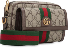Carica l'immagine nel visualizzatore di Gallery, Mini borsa a tracolla Ophidia in tessuto GG supreme
