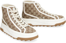 Load image into Gallery viewer, Tennis 1977 high-top fabric sneakers
