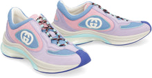 Carica l'immagine nel visualizzatore di Gallery, Sneakers low-top Gucci Run in pelle e tessuto
