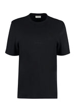 Load image into Gallery viewer, Logo embroidery cotton t-shirt
