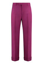 Carica l'immagine nel visualizzatore di Gallery, Pantaloni in twill di lana
