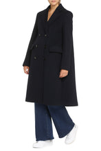 Load image into Gallery viewer, Double-breasted wool and cashmere coat
