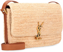 Load image into Gallery viewer, Solferino raffia shoulder bag
