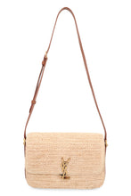 Load image into Gallery viewer, Solferino raffia shoulder bag
