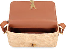 Load image into Gallery viewer, Solferino raffia shoulder bag
