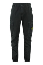 Carica l'immagine nel visualizzatore di Gallery, Pantaloni cargo in cotone stretch

