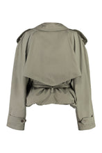 Carica l'immagine nel visualizzatore di Gallery, Trench corto Folded in cotone
