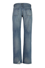 Carica l'immagine nel visualizzatore di Gallery, Jeans straight leg a 5 tasche
