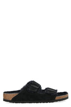 Carica l'immagine nel visualizzatore di Gallery, Slides Arizona Shearling in suede
