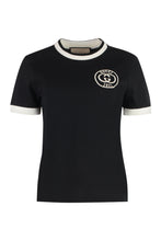 Carica l'immagine nel visualizzatore di Gallery, T-shirt girocollo in cotone

