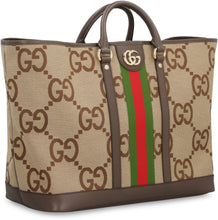 Carica l'immagine nel visualizzatore di Gallery, Borsa shopping in tessuto jumbo GG
