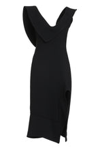 Load image into Gallery viewer, Cotton blend midi-dress
