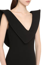 Load image into Gallery viewer, Cotton blend midi-dress
