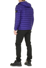 Carica l'immagine nel visualizzatore di Gallery, Piumino full-zip con cappuccio

