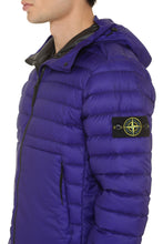 Carica l'immagine nel visualizzatore di Gallery, Piumino full-zip con cappuccio
