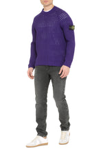 Carica l'immagine nel visualizzatore di Gallery, Pullover in maglia traforata
