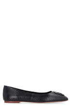 Load image into Gallery viewer, Georgia snakeskin leather ballet flats
