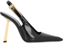 Load image into Gallery viewer, Lee Patent leather slingback pumps

