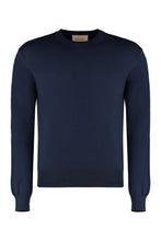 Load image into Gallery viewer, Crew-neck wool sweater
