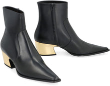 Load image into Gallery viewer, Tex leather ankle boots
