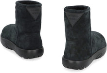 Load image into Gallery viewer, Snap suede ankle boots
