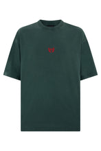 Carica l'immagine nel visualizzatore di Gallery, T-shirt oversize con logo ricamato
