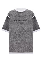 Carica l'immagine nel visualizzatore di Gallery, T-shirt con colletto a contrasto
