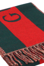 Carica l'immagine nel visualizzatore di Gallery, Sciarpa in lana jacquard con logo
