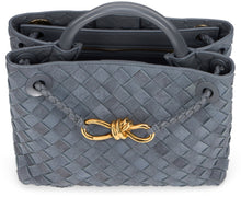 Load image into Gallery viewer, Braided suede handbag
