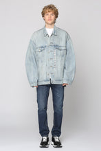 Carica l'immagine nel visualizzatore di Gallery, Giacca Size Sticker in denim
