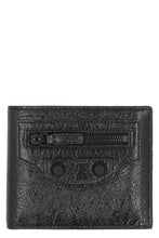 Load image into Gallery viewer, Le Cagole leather flap-over wallet
