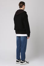 Load image into Gallery viewer, Full-zip cotton sweater
