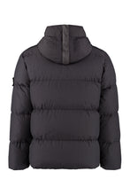 Carica l'immagine nel visualizzatore di Gallery, Piumino full-zip con cappuccio
