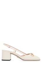Load image into Gallery viewer, Leather slingback pumps
