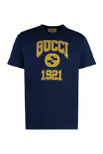 Load image into Gallery viewer, Cotton crew-neck T-shirt
