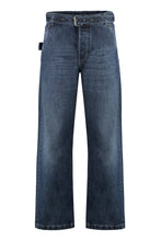Carica l'immagine nel visualizzatore di Gallery, Jeans straight leg a 5 tasche
