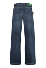 Carica l'immagine nel visualizzatore di Gallery, Jeans straight leg a 5 tasche
