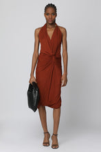 Carica l&#39;immagine nel visualizzatore di Gallery, Abito in jersey drappeggiato
