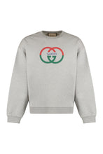 Load image into Gallery viewer, Logo detail cotton sweatshirt
