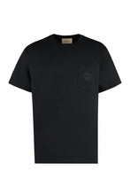 Load image into Gallery viewer, Cotton crew-neck T-shirt
