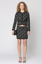 Carica l'immagine nel visualizzatore di Gallery, Gonna in maglia jacquard
