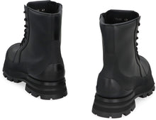 Load image into Gallery viewer, Wander leather lace-up boots
