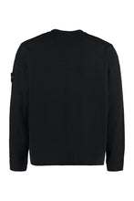 Load image into Gallery viewer, Patch detail crew-neck sweatshirt
