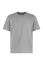 Carica l'immagine nel visualizzatore di Gallery, T-shirt girocollo in misto cotone
