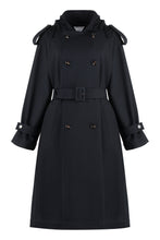 Carica l'immagine nel visualizzatore di Gallery, Trench coat in gabardine
