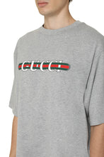Load image into Gallery viewer, Cotton crew-neck T-shirt
