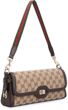 Carica l'immagine nel visualizzatore di Gallery, Borsa a spalla Gucci Luce in tessuto

