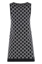 Carica l'immagine nel visualizzatore di Gallery, Mini-abito in maglia jacquard
