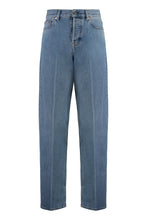 Carica l'immagine nel visualizzatore di Gallery, Jeans straight leg a 5 tasche

