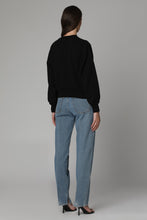 Load image into Gallery viewer, 5-pocket straight-leg jeans
